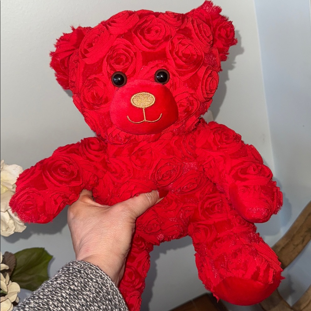 Build-A-Bear Red Roses Teddy - Picture 9 of 9